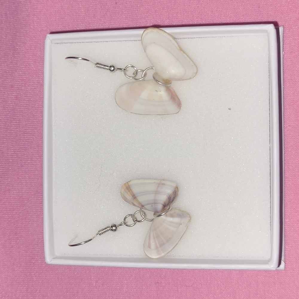 Hand Made Shell Earrings